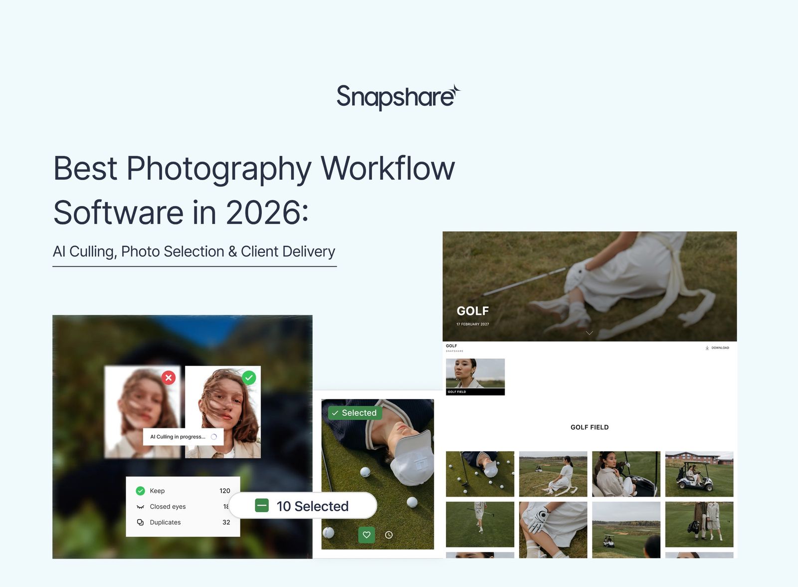 Best Photography Workflow Software in 2026: AI Culling, Photo Selection & Client Delivery