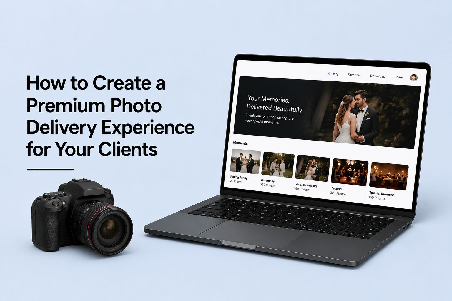 How to Create a Premium Photo Delivery Experience for Your Clients