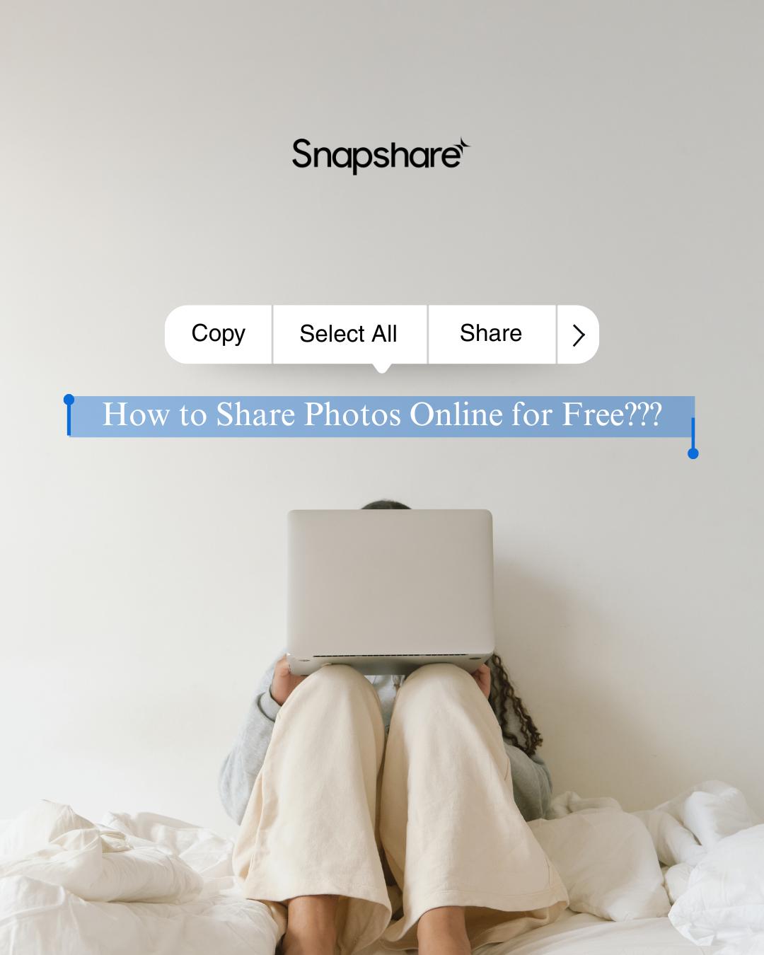 How to Share Photos Online for Free