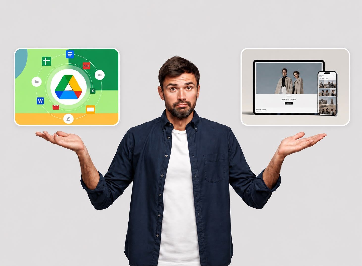 Client Photo Gallery vs Google Drive: Which Is Better for Photographers?